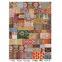 Cadence Papel de Arroz Alfombras Orientales 30x41cm